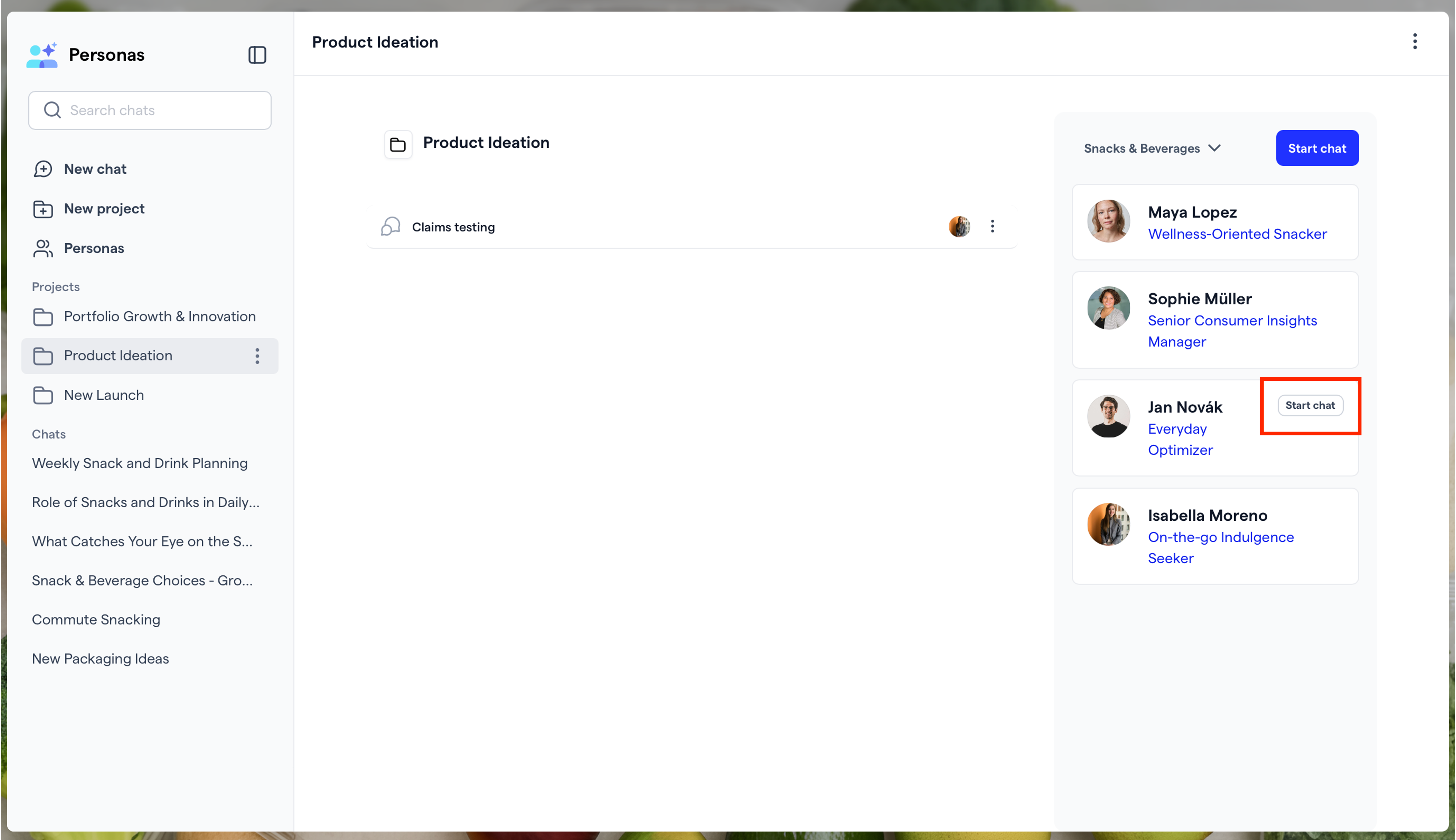 Start chat from project (personas).png